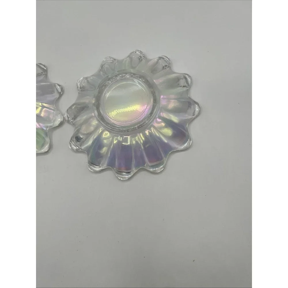 Federal Glassware Celestial Iridescent Bowls Original‎ Box Vintage 2 - 6
